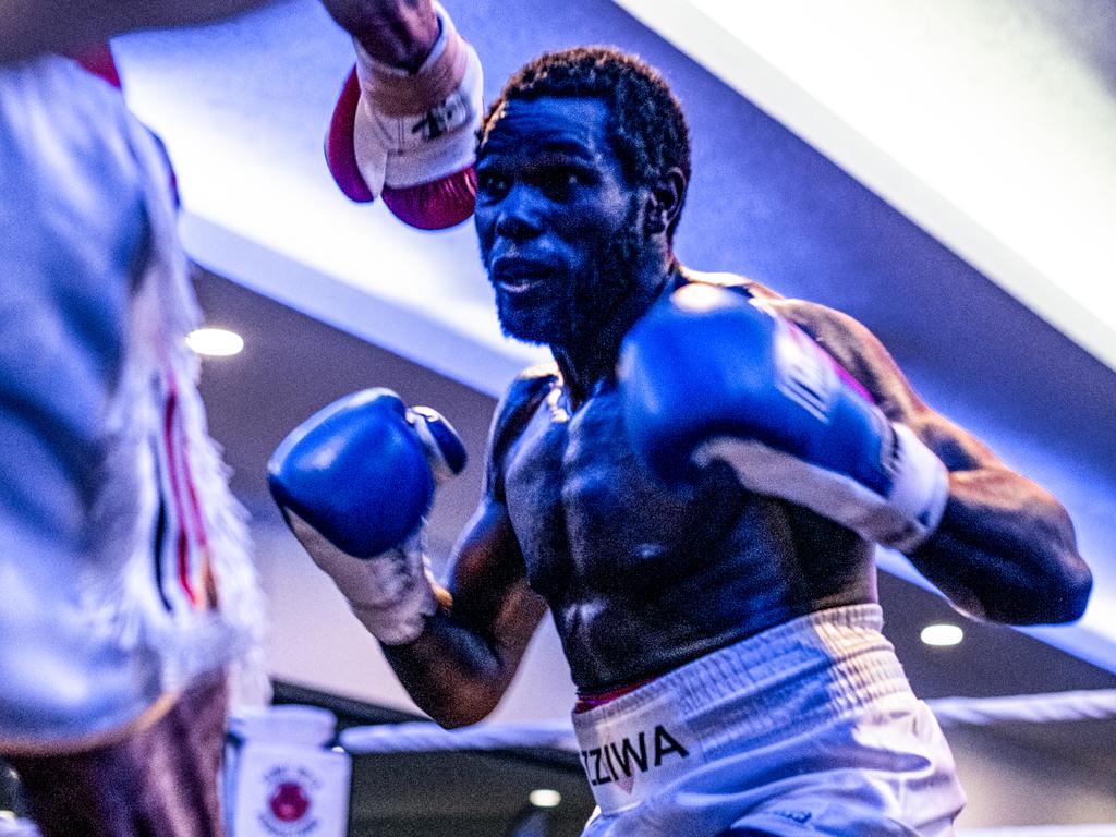 Zziwa is working as a chef – but wants a boxing career to be what pays his bills.