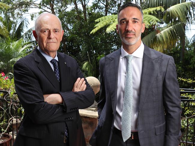 Co-CEO's Executive Council of Australian Jewry Peter Wertheim and Alex Ryvchin Picture: John Feder