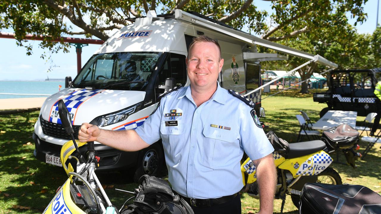 Inspector Dean Cavanagh has announced that community members can now request deployment locations for the Townsville Mobile Police Beat. Picture: Shae Beplate.