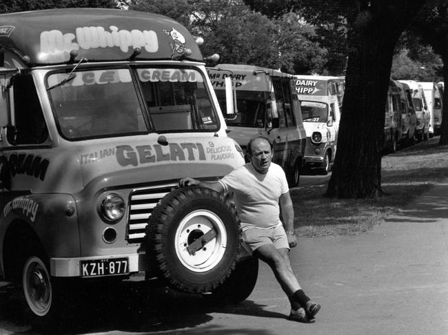 In 1991 Melbourne Council said Mr Whippy vans ‘can be a traffic hazard and a threat to children who mindlessly run out to them’.