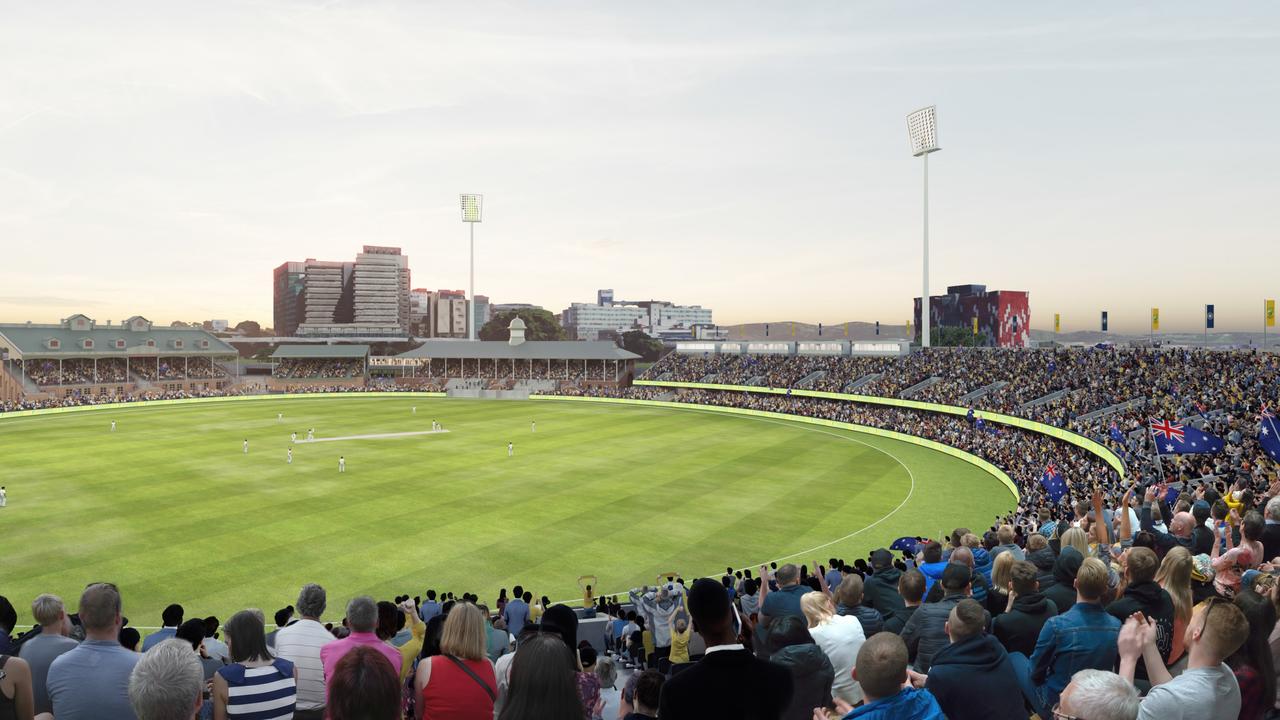 Artist impression of what the RNA Main Arena might look like during the Gabba redevelopment.