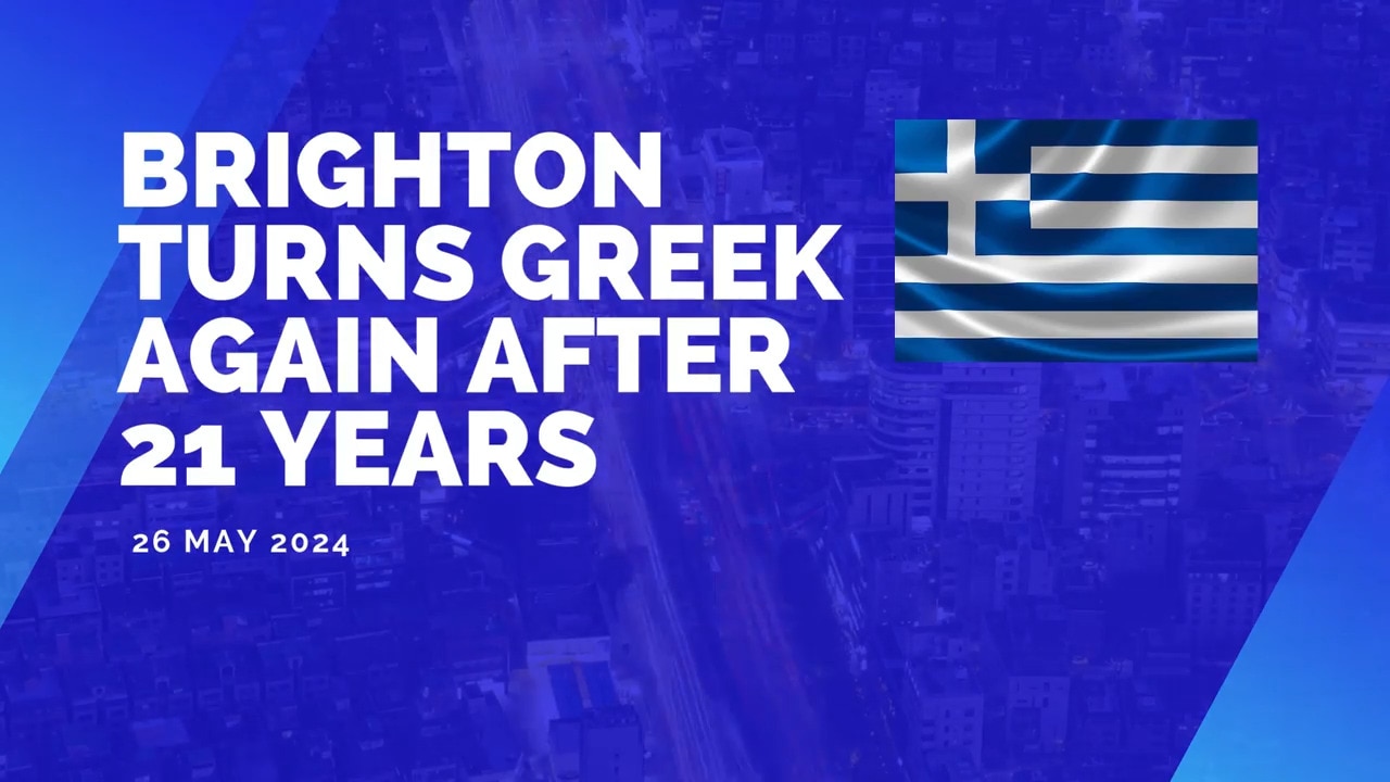 Brighton turns Greek again after 21 years