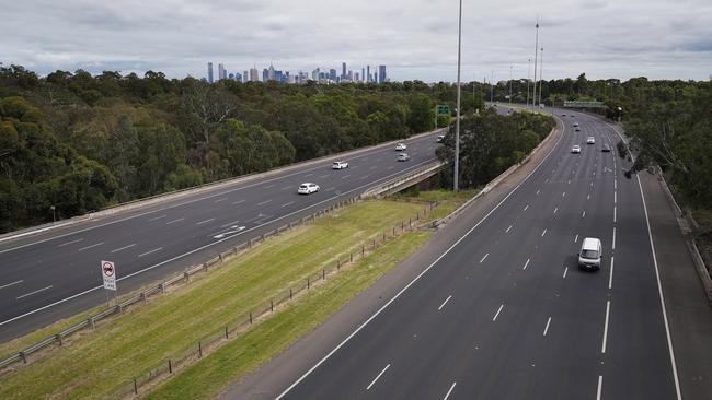 Motorways like the Eastern Freeway have become hotspot for speedsters.