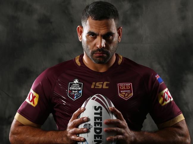 Inglis joined the camp for the Maroons in the State of Origin. Picture: Adam Head