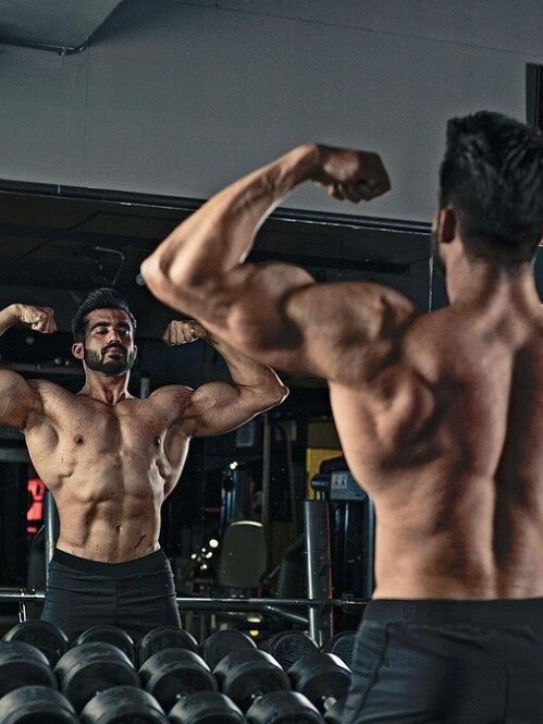 Victorian bodybuilder Ali Khan. Image: Instagram.