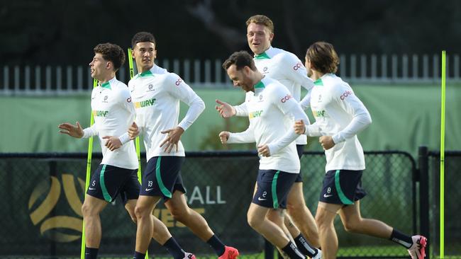 The Socceroos are confident heading into the next round of FIFA World Cup qualifiers. Picture: Janelle St Pierre/Getty Images