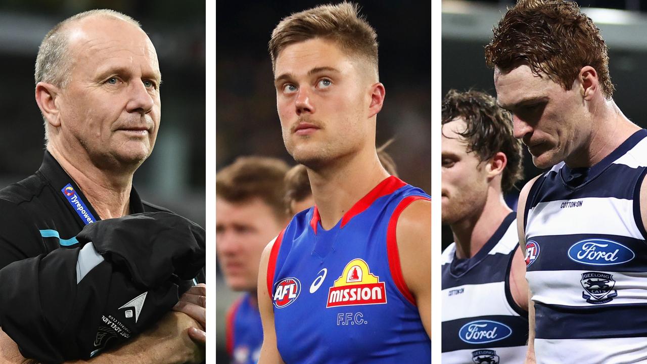 The Round 7 AFL audit: Ken Hinkley, Josh Schache and Gary Rohan.