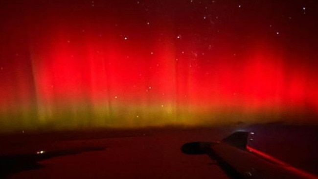 Aurora Australis over Adelaide. Picture: Eddie via @edfargs/Instagram