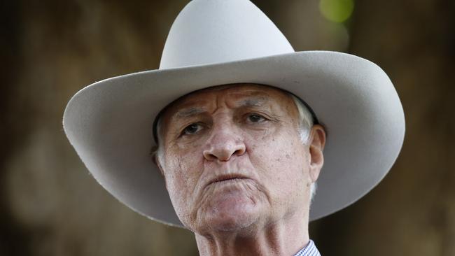 Bob Katter is a shrewd operator. (Pic: Anna Rogers)