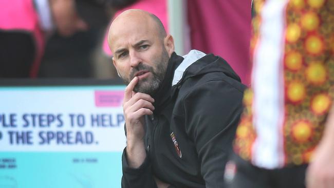 Goodwood Saints coach Luke Donaldson has called time on his tenure at the helm and will step down after this weekend’s game. Picture: Dean Martin