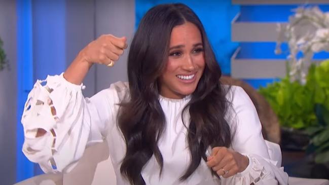 Supplied  Meghan Markle on Ellen. Picture: Ellen