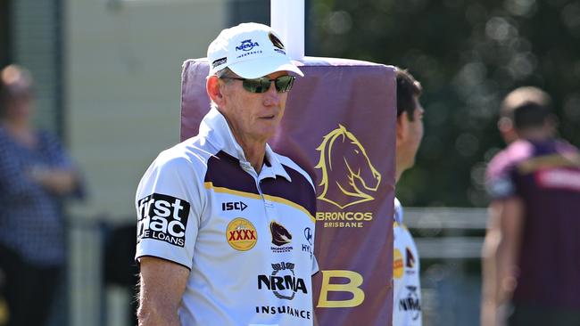 Wayne Bennett at Red Hill. Pic Annette Dew