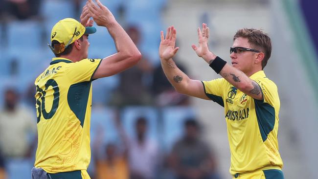 Adam Zampa and Cummins led the way. Picture: Robert Cianflone/Getty Images