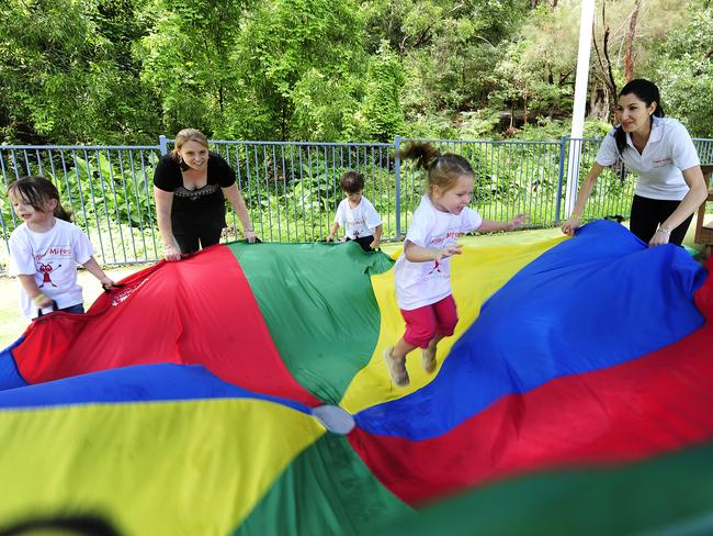 Children enjoy an activity at Pippies at Balmoral in 2010.