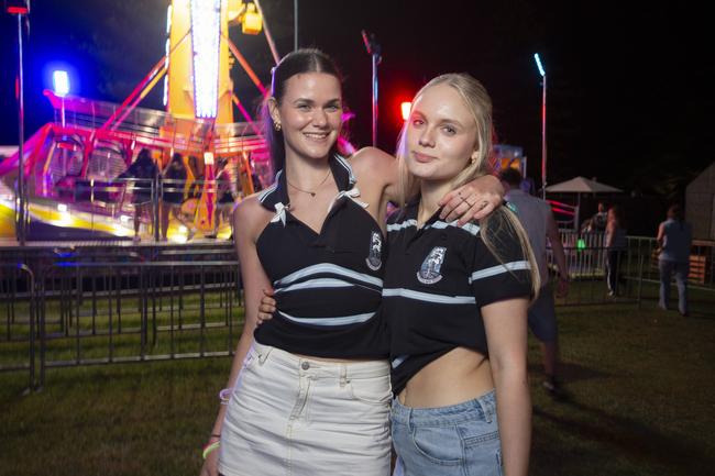 Schoolies celebrate at Victor Harbor. Picture: Brett Hartwig