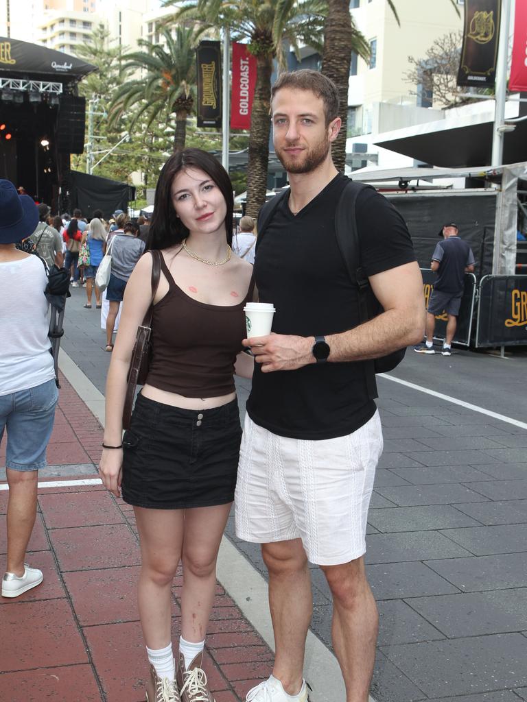 Groundwater. Stephanie Wilson, Andrew Elkhoury. 19 October 2024 Broadbeach Picture by Richard Gosling