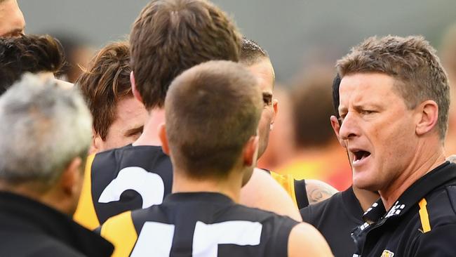 Damien Hardwick. (Photo by Quinn Rooney/Getty Images)