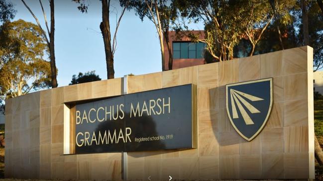 Bacchus Marsh Grammar was closed as a precaution because of students commuting to from the western suburbs.