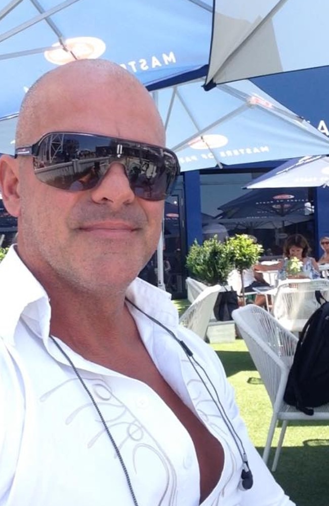 Luca de Montis allegedly dressed up as Santa and stole a luxury car. Picture: Facebook