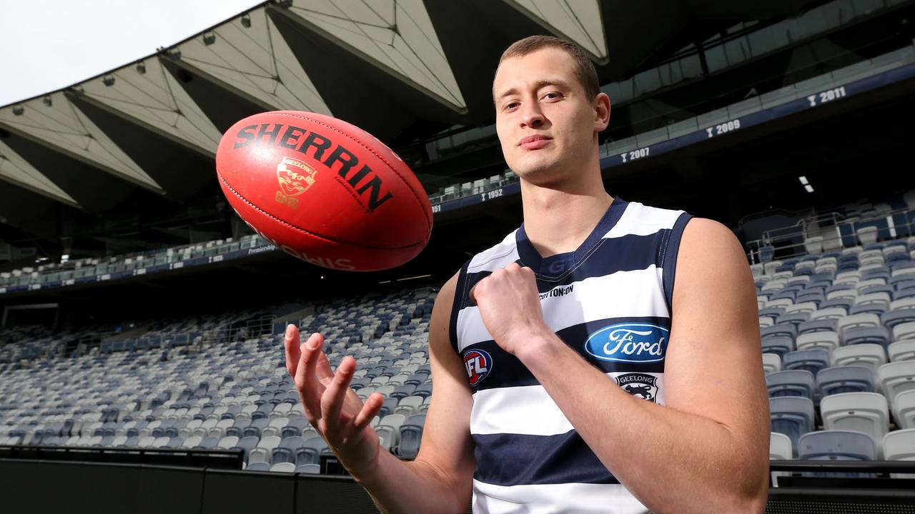 Nathan Kreuger is struggling to get senior opportunities at the Cats. Picture: Mike Dugdale