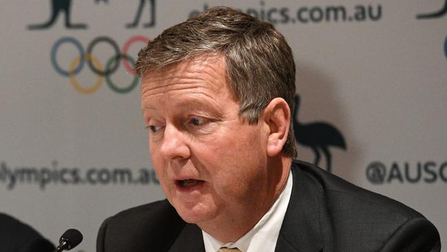 Australian Olympic Committee (AOC) chief executive officer Matt Carroll says Olympic sports need more funding. / AFP PHOTO / William WEST