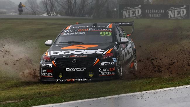 A car churns up the grass. Picture: Mark Horsburgh / EDGE Photographics