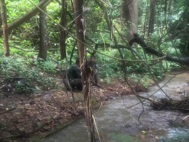 Those who sign up to go to the rehab centre have to hike through dense jungle to reach their secluded destination.