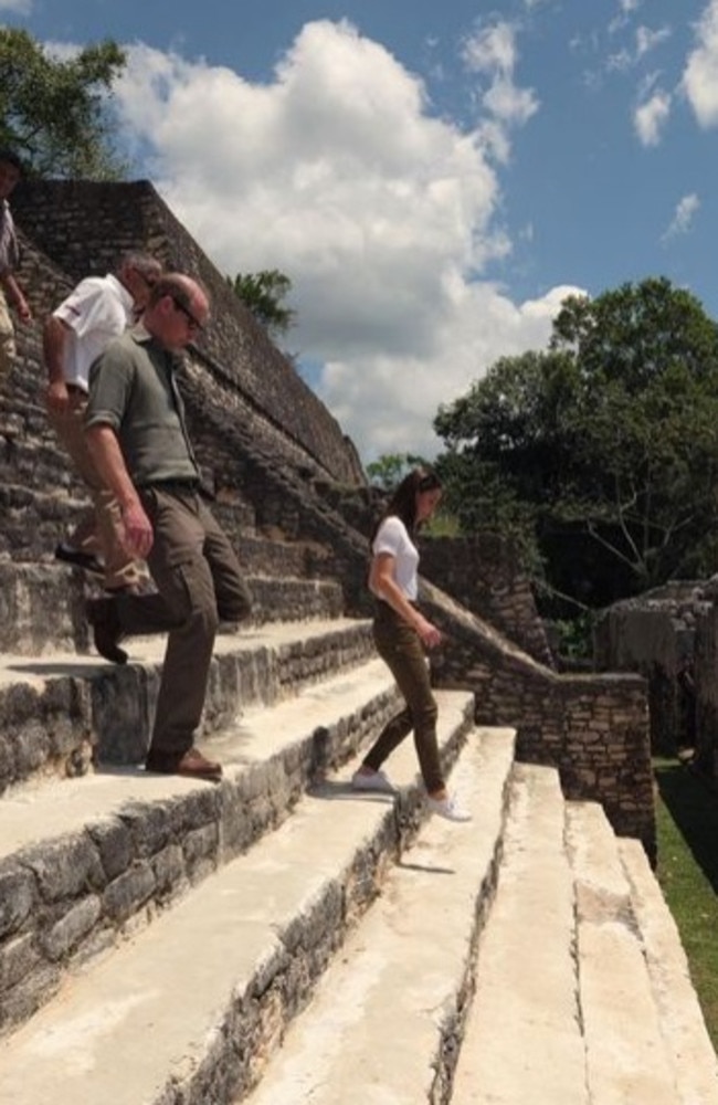 The couple in Belize.