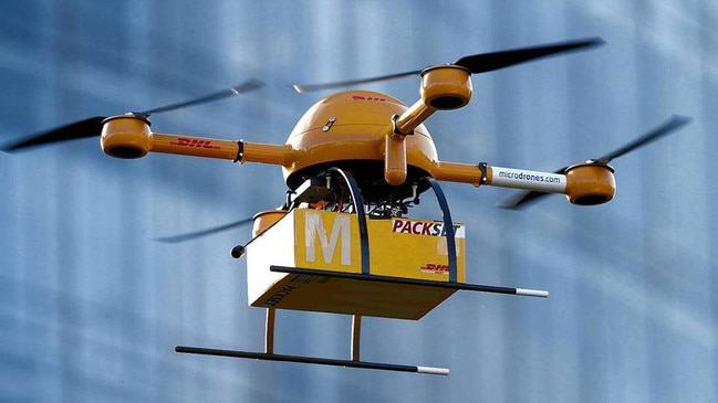 A DHL delivery drone. Picture: DHL