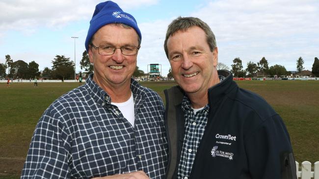 Clifton Park becomes a sea of blue as AFL great Neale Daniher visits ...