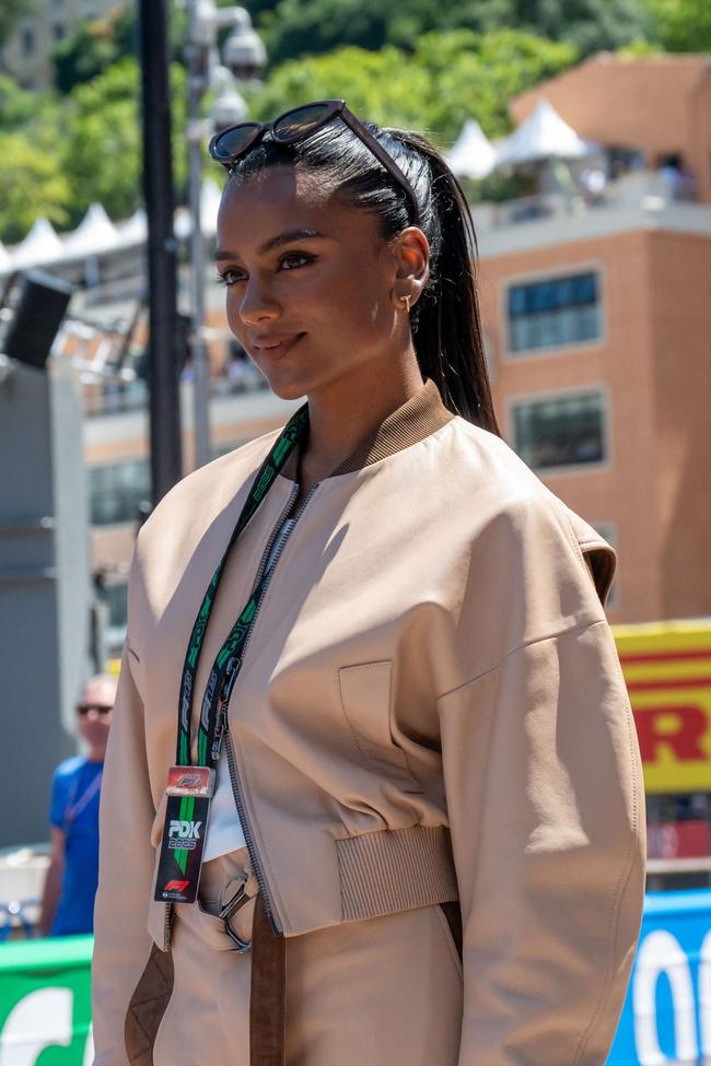 Simone Ashley at the Monaco Grand Prix, 2025.