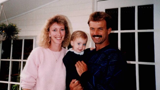 Bronwyn and Jon Winfield with their daughter Lauren.