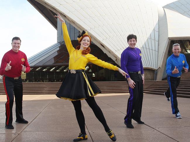 The Wiggles are set to host a drive-in concert. Picture: Lisa Maree Williams/Getty