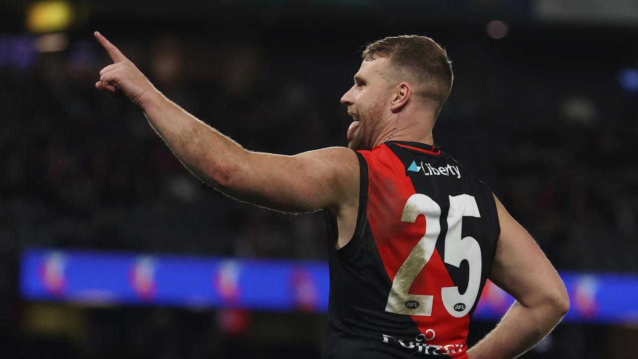 Jake Stringer has been critical to the Bombers. Picture: Michael Klein