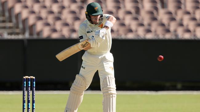 Lindisfarne’s Mac Wright belted 143 to help set his side up against Glenorchy. Picture: Getty