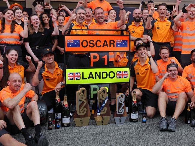 McLaren hold a massive lead in the constructors’ title.