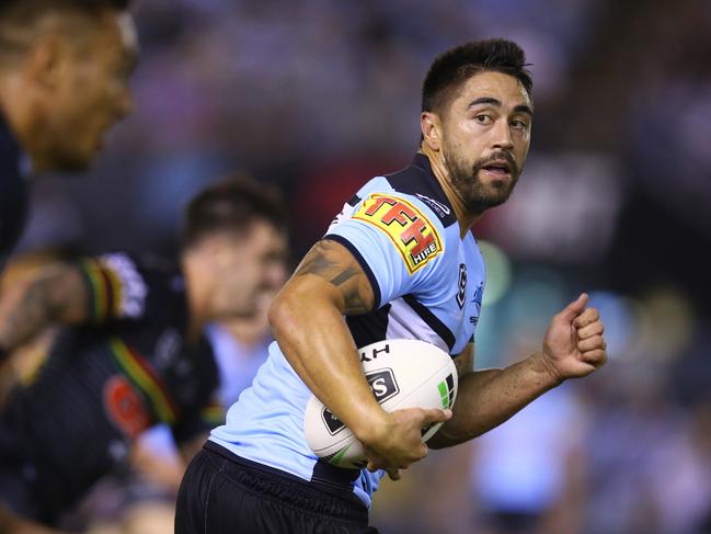 Shaun Johnson is a good chance to return for the Sharks this week. Picture: Jason McCawley/Getty Images