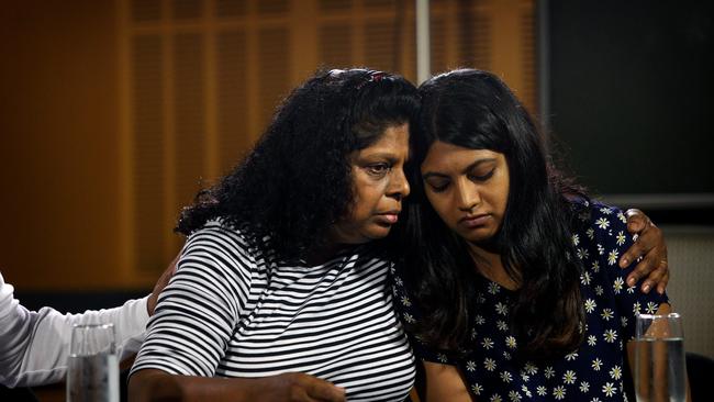 Brintha Sukumaran’s mother Raji keeps herself occupied by working to not dwell on the death of her son nine years ago. Picture: Richard Dobson