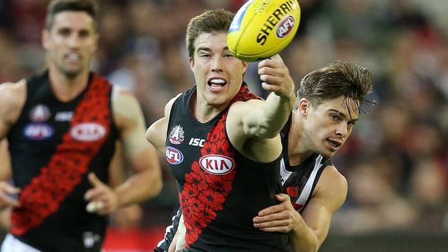 Zach Merrett needs support in midfield. Picture: Michael Klein