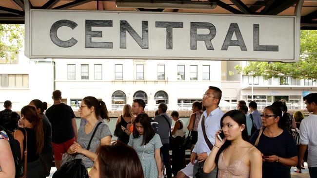 Commuters can face further rail chaos. Picture: Jonathan Ng