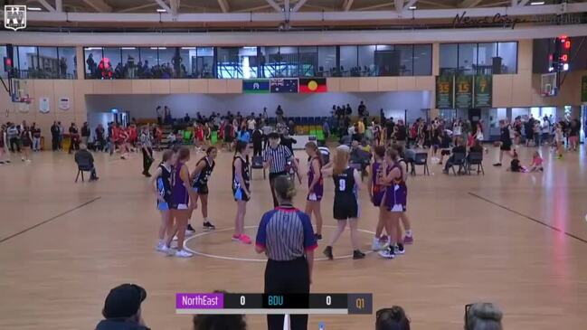 Replay: Easter Classic basketball - North East Bushrangers v BDU (16 Girls)