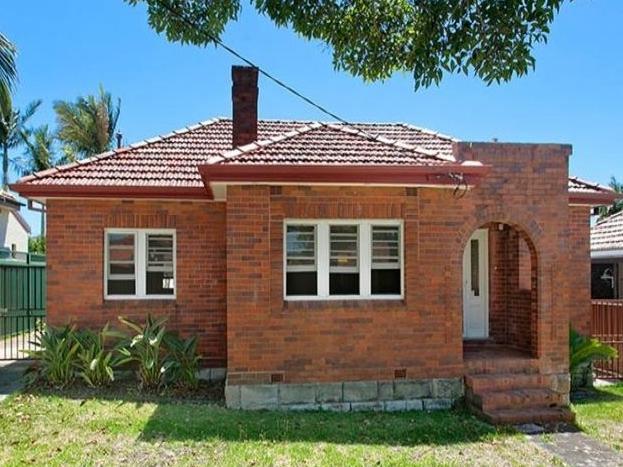 Clive James’ former house in Kogarah.