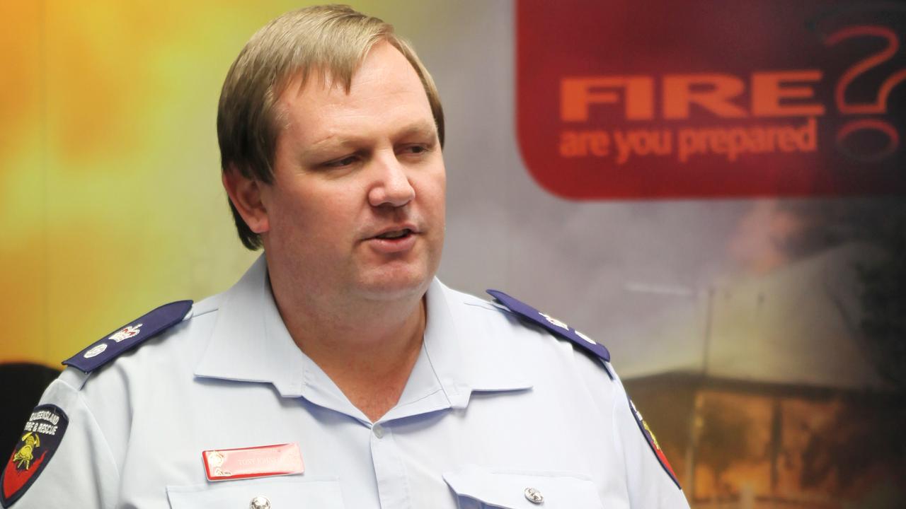 QFRS Inspector Tony Johnstone warned about the fire danger over the next week. Picture: Allan Reinikka / The Morning Bulletin