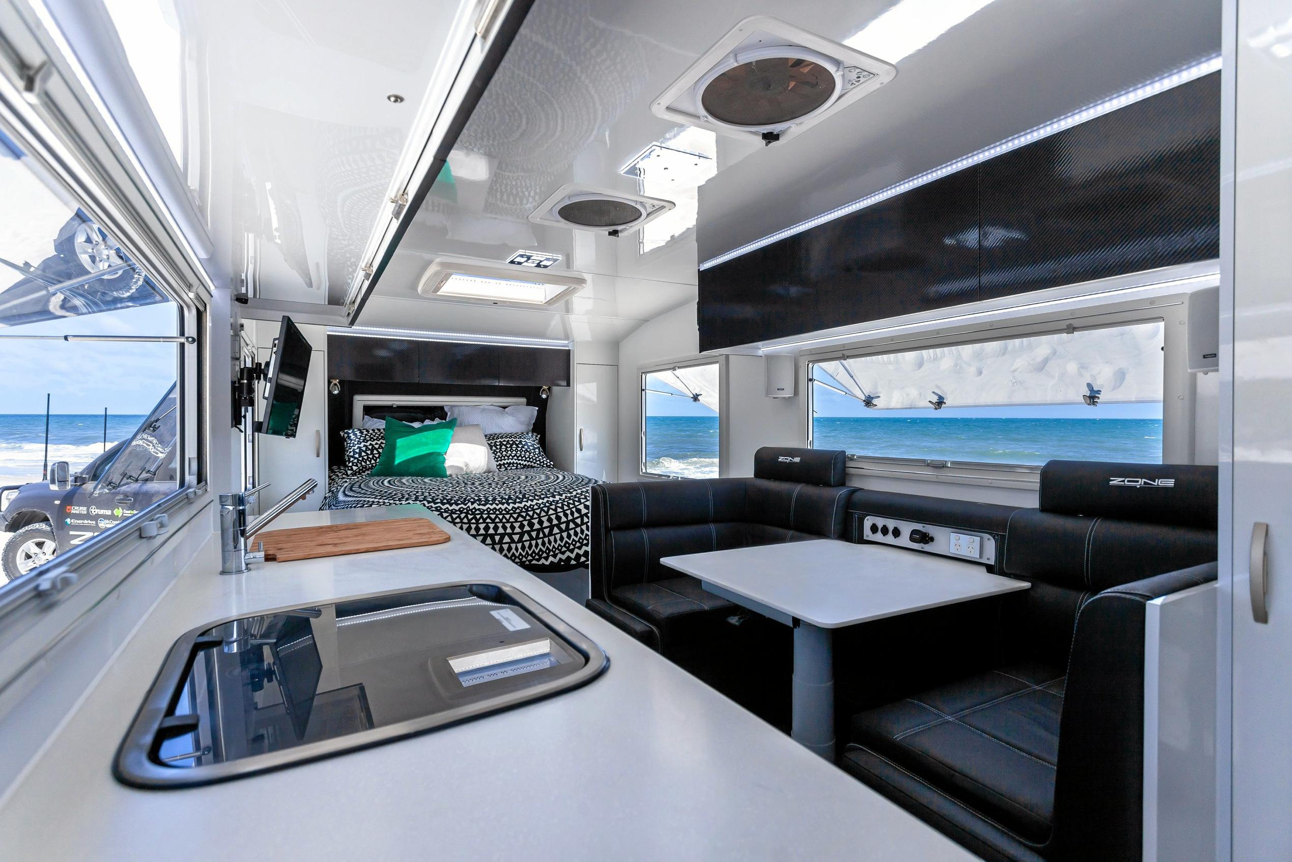 The Zone RV Summit Series range is made from carbon fibre, with prices starting from $173,000.