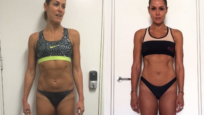 Fit mum Leah Simmons' remarkable body transformation