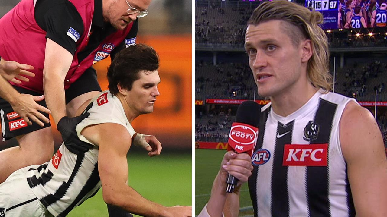 ‘Didn’t feel right’: AFL rocked by scary scene