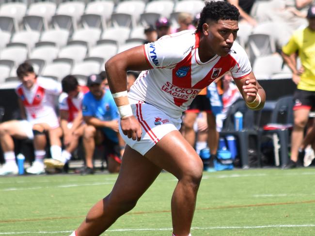 Loko Pasifiki Tonga playing SG Ball for St George. Picture: Sean Teuma.