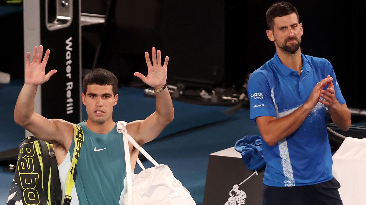 At 37 years of age, Djokvic can still beat the next generation. (Photo by DAVID GRAY / AFP)