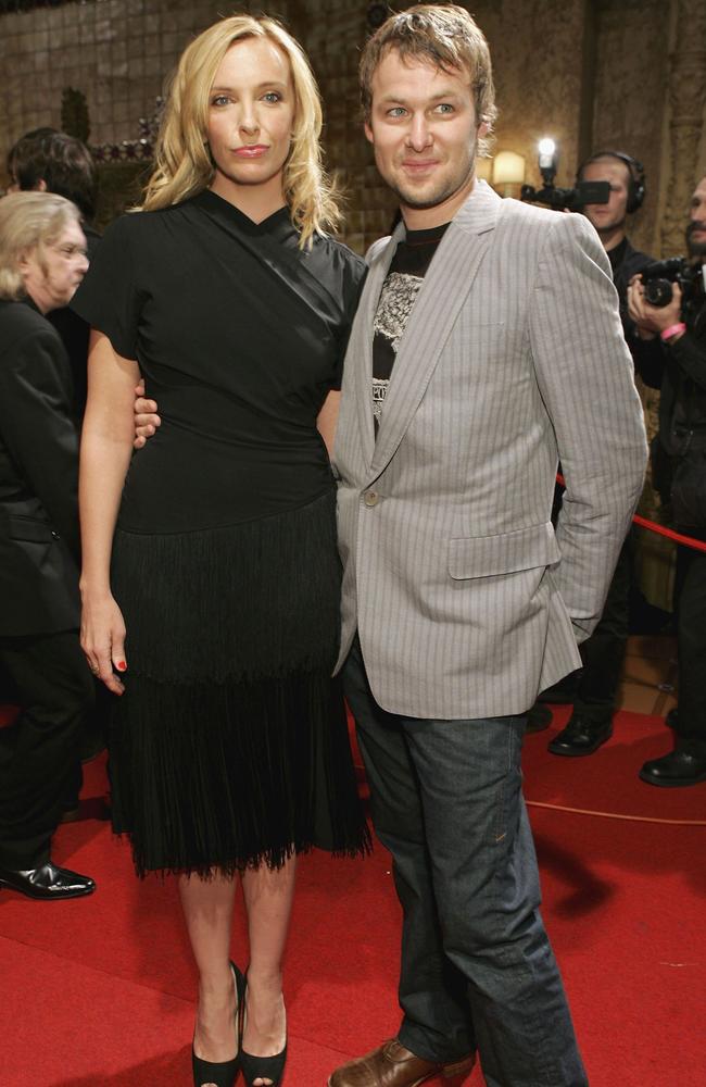 Toni Collette tied the knot with Dave Galafassi in 2003. Picture: Kristian Dowling/Getty Images