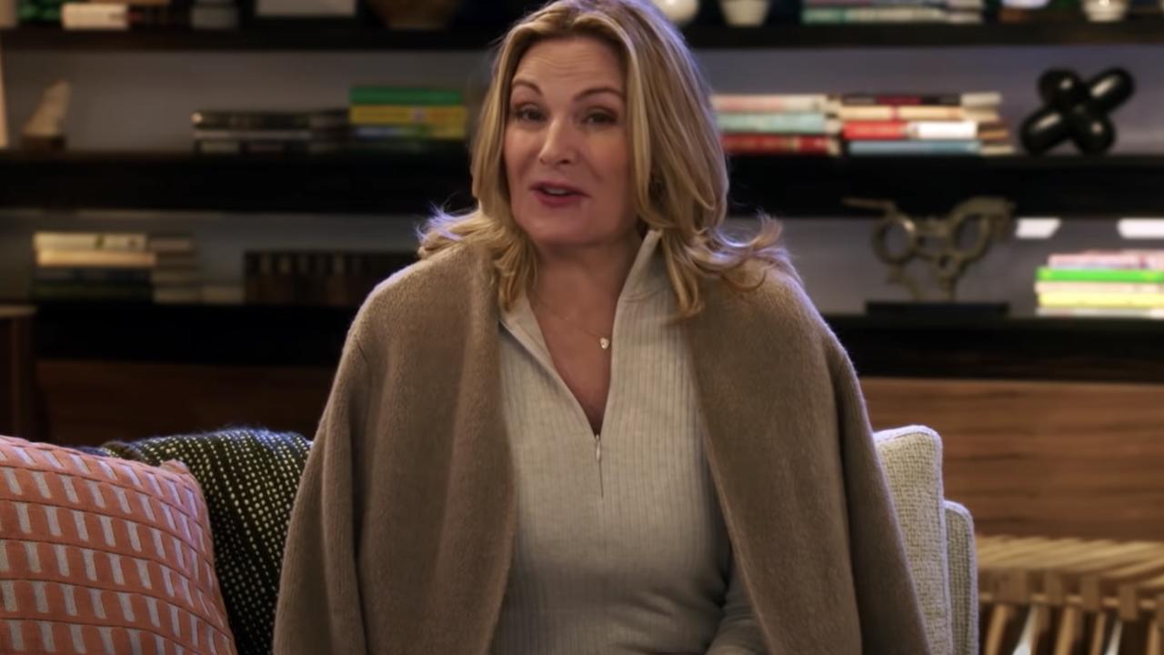 Kim Cattrall appeared in the How I Met Your Father trailer. Picture: Hulu